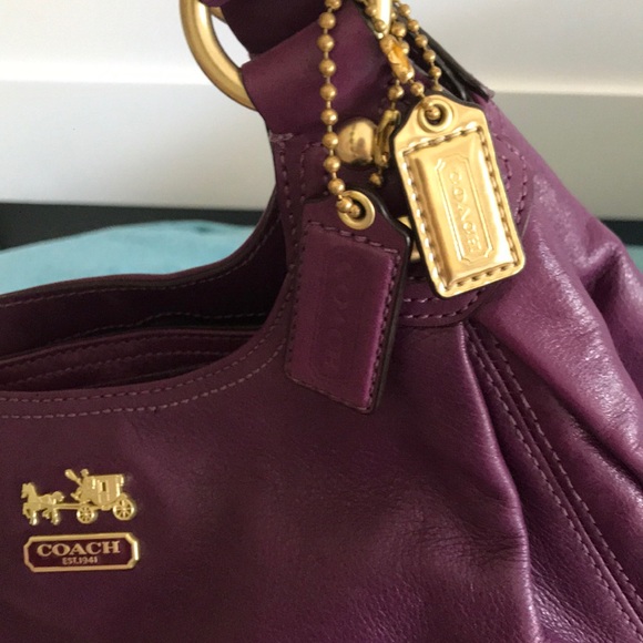 COPY - Plum Purple Coach Bag💜 - Picture 7 of 8